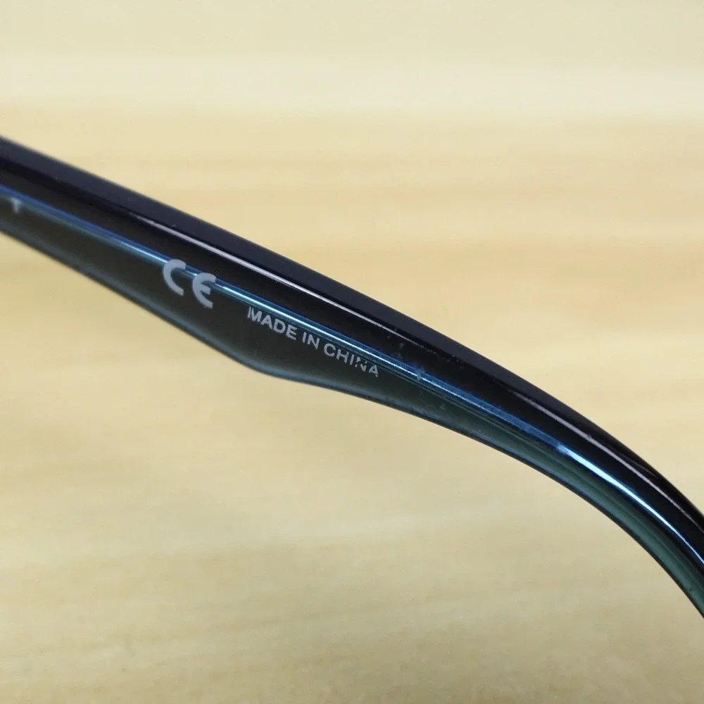 Ray-Ban Kids Eyeglasses Frames RB1555 3667 Blue Rectangle Full Rim 48-16-130